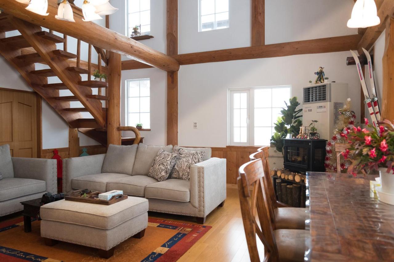 Вилла Sapporo Luxury Log House 5Brm Max 18Ppl 4 Free Parking Экстерьер фото