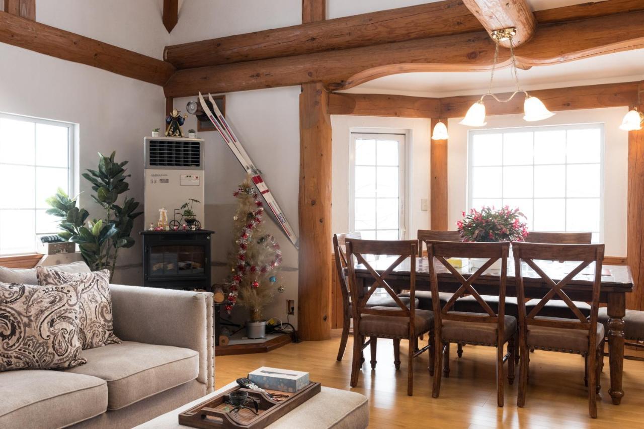Вилла Sapporo Luxury Log House 5Brm Max 18Ppl 4 Free Parking Экстерьер фото
